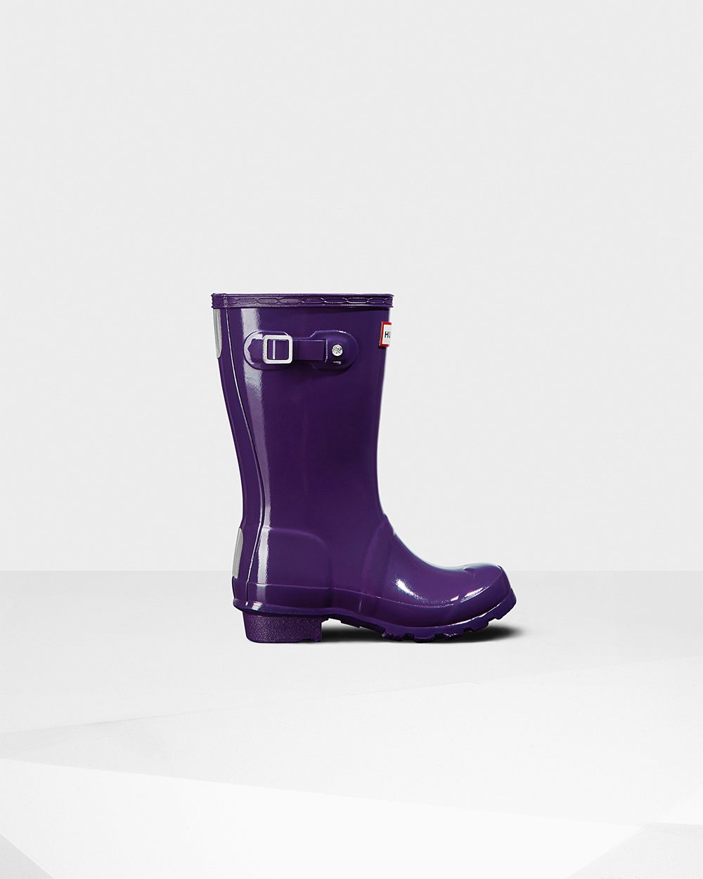 Galochas Hunter Criança Azuis Roxo - Original Big Gloss - 06DEXYAKV